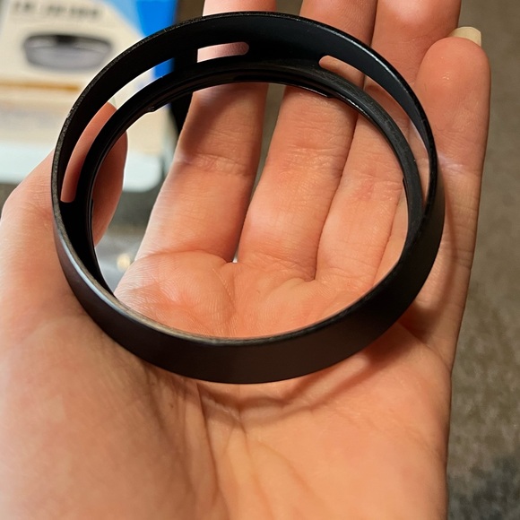 *6 for $10!* JJC LH-JX100 Black Lens Hood for Fujifilm X100V Camera Photography - Picture 9 of 15